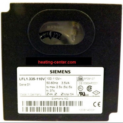 600171 Weishaupt Burner control box LFL 1.335 110V 50-60HZ