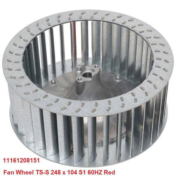 11161208151 Fan Wheel TS-S 248x104 S1 60HZ RED Size 7-8 36 blades