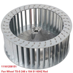 11161208151 Fan Wheel TS-S 248x104 S1 60HZ RED Size 7-8 36 blades
