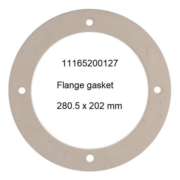 11165200127 Flange gasket 280.5 x 202 mm