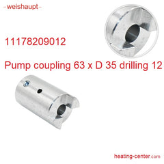 11178209012 Pump coupling 63 x D 35 drilling 12