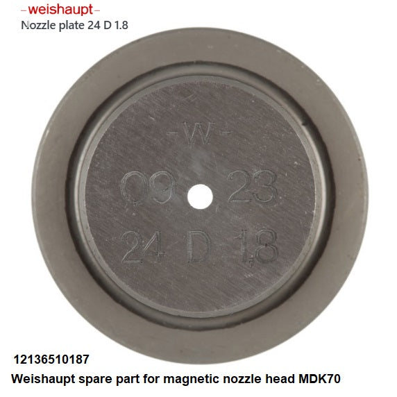 12136510187 Nozzle plate 24 D 1.8