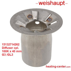 15132714262 Diffuser cpl. 100K x 40 G3/GL3