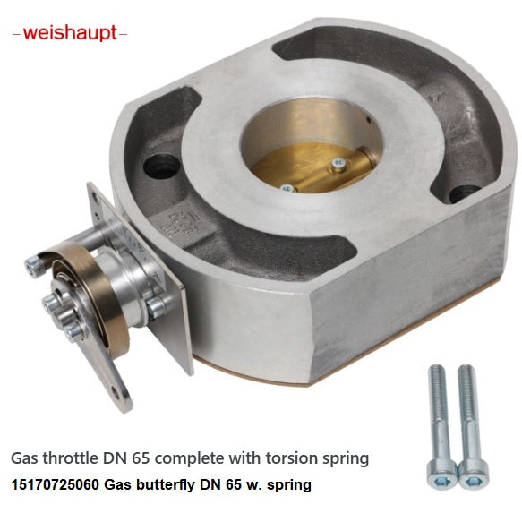 15170725060 Gas butterfly DN 65 w. spring