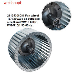 21135308081 Fan wheel TLR 200X92 S1 60Hz red