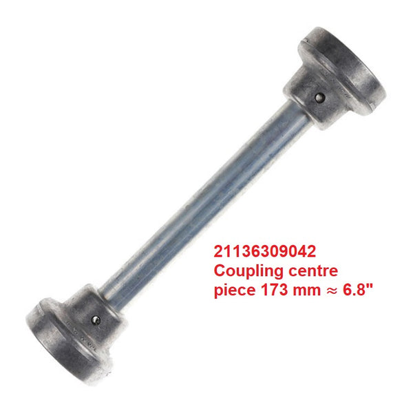 21136309042 Coupling centre piece 173 mm ≈ 6.8"