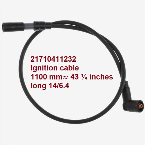 21710411232 ignition cable 1100mm ≈ 43 ¼  inches long