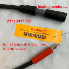 21710417022 Ionisation cable 600 mm ≈ 23 ½ inch interm. piece