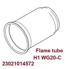 23021014572 Flame tube H1 WG20-C