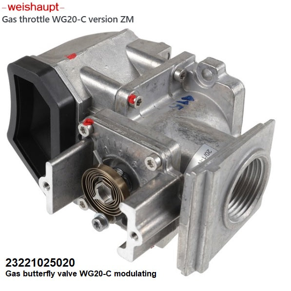 23221025020 Gas butterfly valve WG20-C modulating