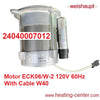 24040007012 Motor ECK06/W-2 120V 60Hz With Cable W40