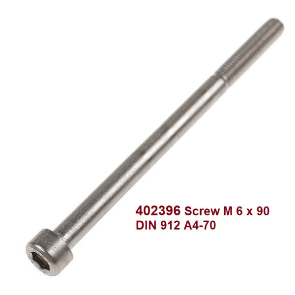 402396 Screw M 6 x 90 DIN 912 A4-70