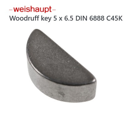490151 Motor shaft key 5X 6,5 DIN 6888