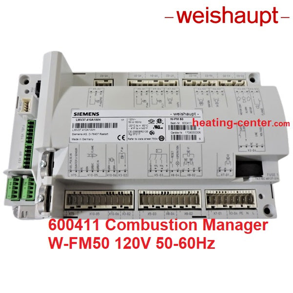 600411 Combustion Manager W-FM50 120V 50-60Hz