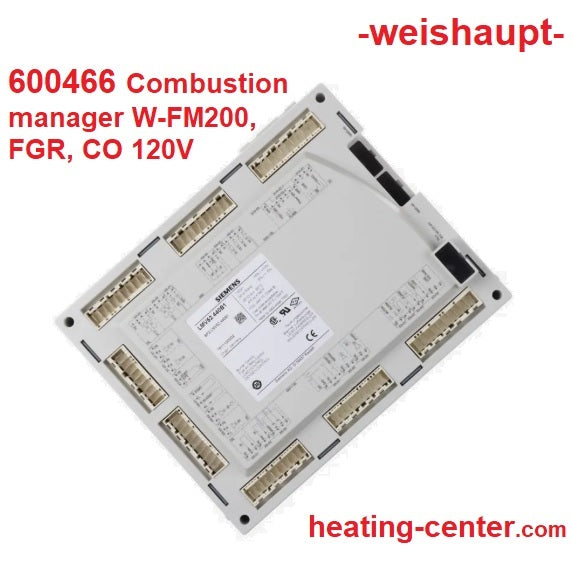 600466 Combustion manager W-FM200, FGR, CO 120V 50-60Hz with load controller