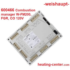 600466 Combustion manager W-FM200, FGR, CO 120V 50-60Hz with load controller