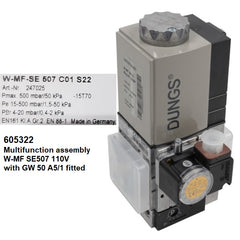 605322 Multifunction assembly W-MF SE507 110V