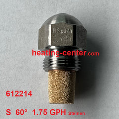 612214 Nozzle S 60 1.75 GPH Steinen with filter