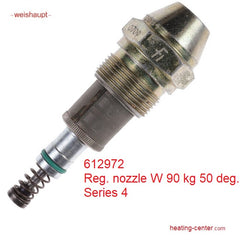 612972 Reg. nozzle W 90 kg 50 degree Series 4