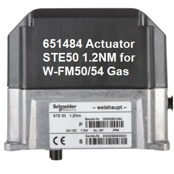 651484 Actuator STE50 1.2NM for W-FM50/54 Gas