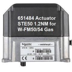 651484 Actuator STE50 1.2NM for W-FM50/54 Gas