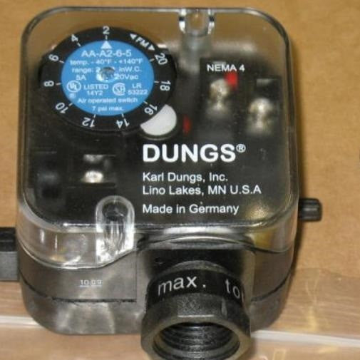 DUNGS AA-A2-6-5 Pressure switch  2.0 - 20.0 in.W.C