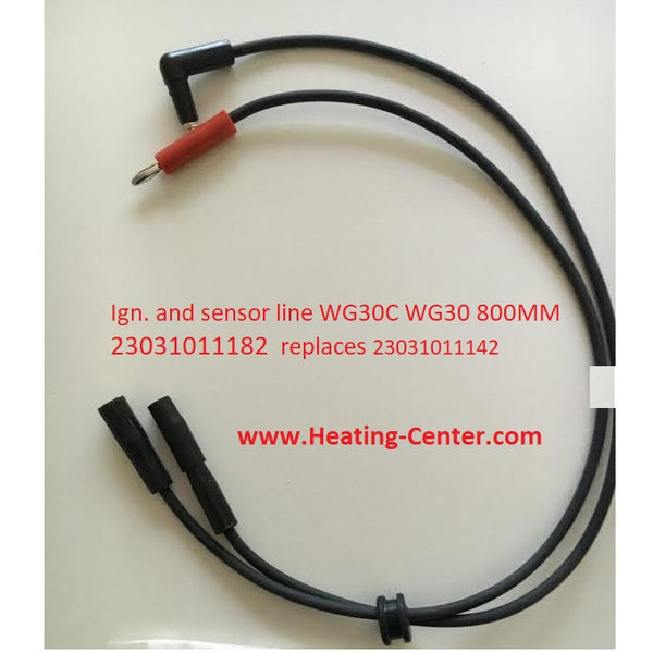 23031011182 Ignition and sensor line WG30C WG30 800mm ≈ 31 ½ inch