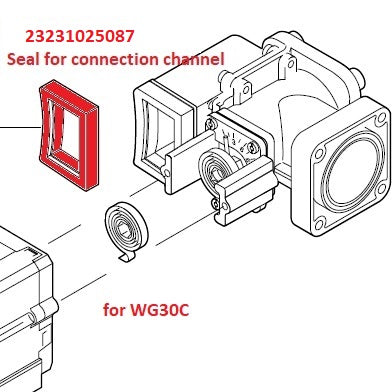 23231025087 Gasket WG30 for connection channel