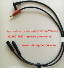 23240011042 Ignition and sensor line WG30C 700 mm long  ≈ 27 ½ inches