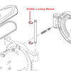 431604 Locking washer 10 DIN 6799 St