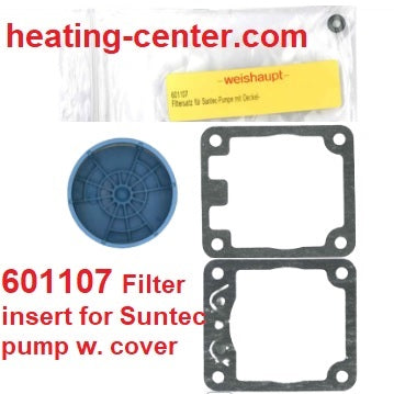 601107 Filter insert for Suntec pump with cover
