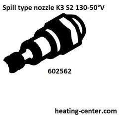 602817 Spill Type Nozzle K3 S2 130-50°V